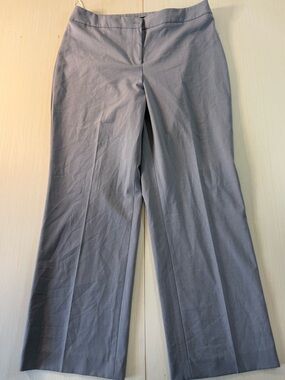 Jones New York Light Gray Stretch Dress Pants